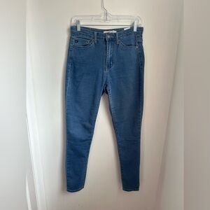 KanCan Women's Skinny Jeans in Deep Blue